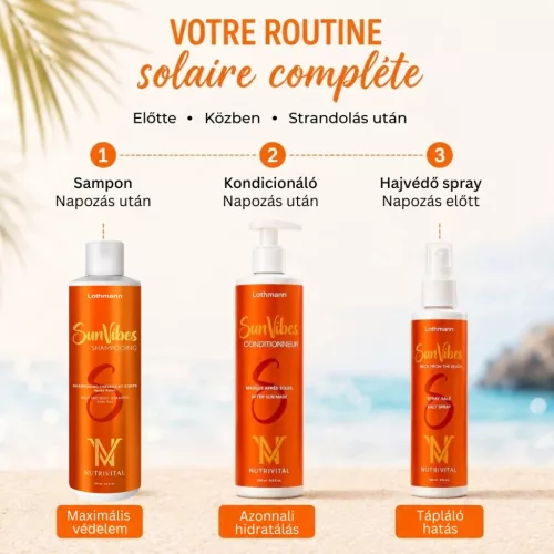 Lothmann Napozás Előtti-Utáni Sunvibes Csomag ajándék Strandtáskával