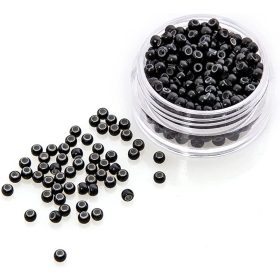 Nanogyűrű szilikonos fekete