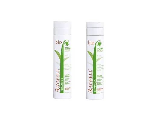 Raywell BIO POMA – Kímélő sampon, Anti-aging hatású, mindennapi használatra, 2x250ml a második 40% engedménnyel