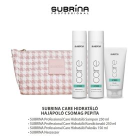   SUBRINA Professional Care Hidratáló Hajápoló Csomag Pepita Neszeszerben