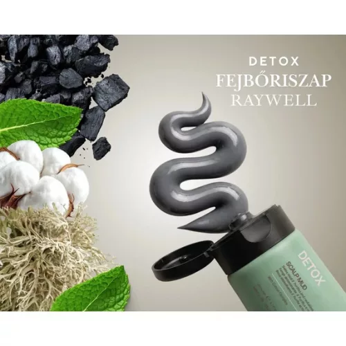 Raywell B.IO DETOX mélytisztító fejbőriszap 200 ml