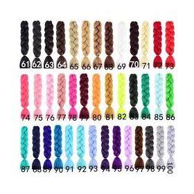 Választható színű Kanekalon hajak