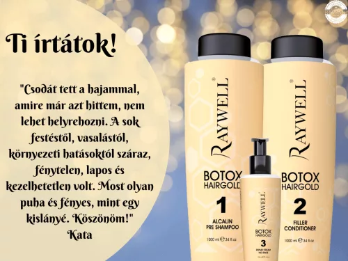 Raywell Hairgold feltöltő 150ml