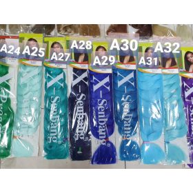 A24-A25-A27-A28-A29-A30-A31-A32 Kanekalon hajak