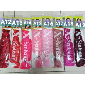 A12-A13-A14-A15-A16-A17-A18-A19 Kanekalon hajak