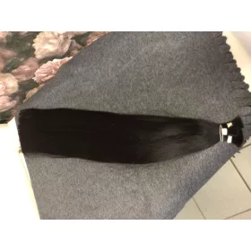   65cm, 100g, natúr, festetlen, 2-4 évig hordható vágott haj 