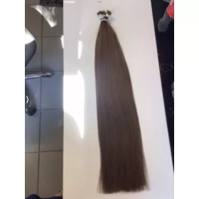   65cm, 100g natúr, festetlen, 2-4 évig hordható vágott haj 