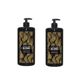   Lothmann Paris Color Blond Maszk – Festett vagy világosított hajra 2 db 1000 ml, a második 30% kedvezménnyel