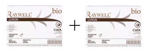 Raywell BIO CAFA – Hajnövesztő és hajhullás elleni ampulla, férfiaknak 20db ampulla, 2doboz 20x10ml