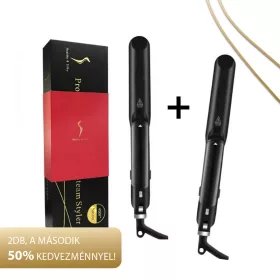   Gőzölős vasaló – olaj+víz keverék használható 2 db, a második 30% kedvezménnyel