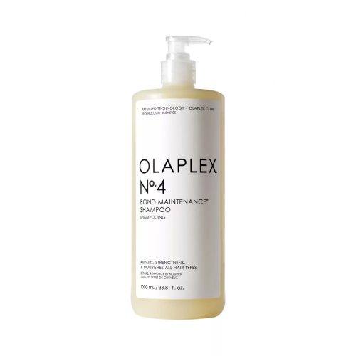 OLAPLEX No.4 Hair Maintenance Hajmegújító sampon 1000 ml és balzsam 1000ml a készlet erejéig!