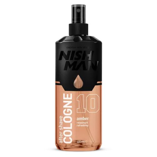 Nish Man After Shave Lotion Cologne 10 Amber borotválkozás utáni folyadék 400ml