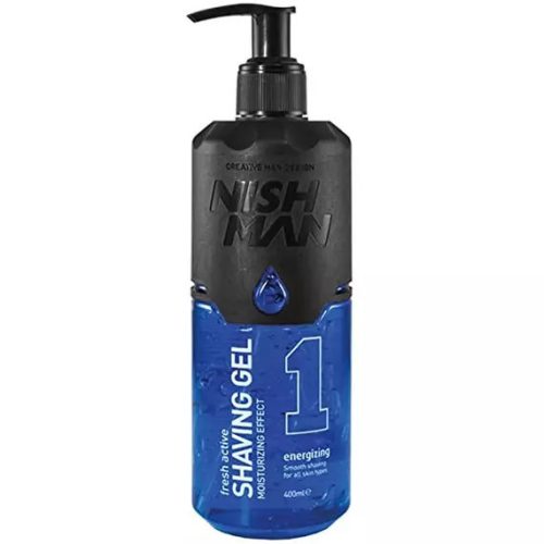 Nish Man Fresh Active (Blue) borotvagél 400ml