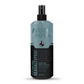   Nish Man Texturizing Sea Salt (02) tengeri sós beszárító spray (Kelp & Argan) 200ml