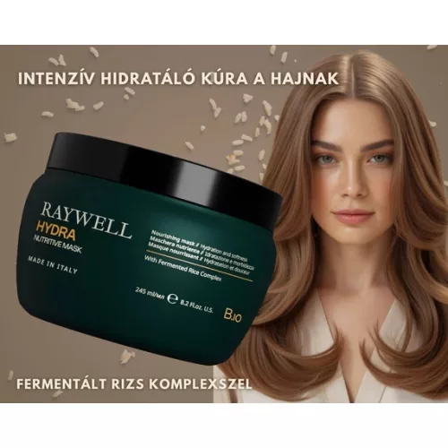 Raywell B.IO HYDRA Nutritive - Intenzív Hidratáló Maszk 250 ml 