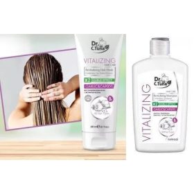   Farmasi fokhagyma sampon és balzsam a hosszú hajért. Erős hajhullásra 