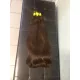 AKCIÓ! 100g 68cm, hőillesztéshez tincsezve, 5-ös natúr barna, prémium minőségű haj 