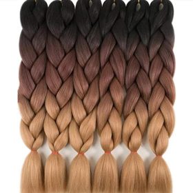 Barna ombre Kanekalon haj