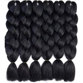 Fekete Kanekalon haj