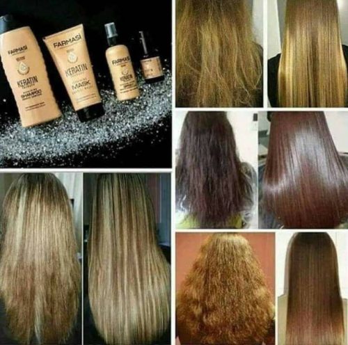 Farmasi Keratin Terapy csomag sérült hajra, póthajra 
