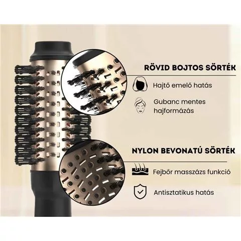 1200W-os 4in1 Szárító Ovális Kefe
