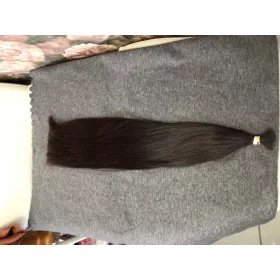   60cm, 2-es színű natúr, festetlen, prémium minőségű haj