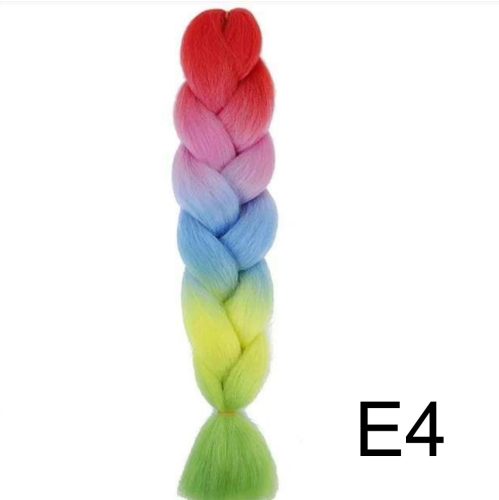 Választható 4-5 színű ombre Kanekalon hajak