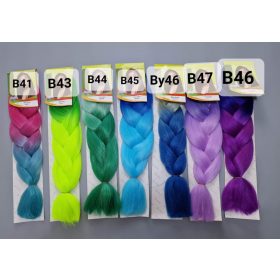 Választható színes ombre Kanekalon hajak