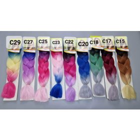  Választható színes ombre Kanekalon hajak