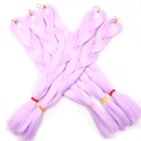 Világos lila Kanekalon haj