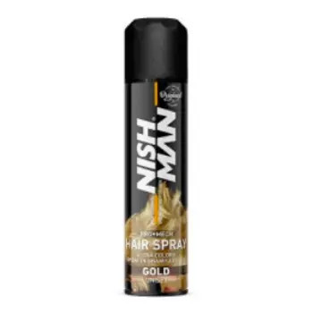 Nish Man Pro Mech arany hajszínező spray 150ml