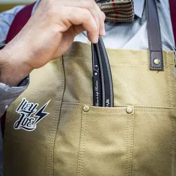 Hey Joe! Barber Apron (camel) borbély kötény