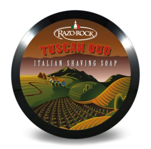 Razorock Tuscan Oud Shaving Soap borotválkozó szappan 150ml