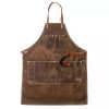 Dapper Dan Barber Apron (chocolate) borbély munkakötény