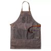 Dapper Dan Barber Apron (grey) borbély munkakötény