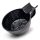 TGS Shaving Bowl Black borotvatál pamacs pihenővel