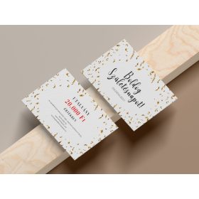 Születésnapi ajándékkártya