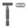 Rockwell 2C DE Safety Razor Gunmetal Chrome