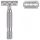 Rockwell 2C DE Safety Razor White Chrome