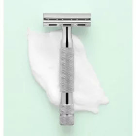 Rockwell 6C DE Safety Razor White Chrome