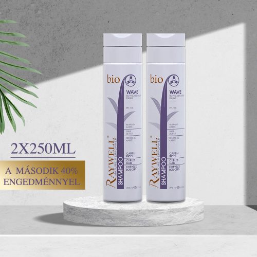 2x250 ml Raywell BIO Wave sampon a második 40% engedménnyel