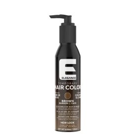 Elegance Plus Semi Permanent Hair Color Brown 120 ml