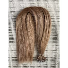 60cm, 100 g 7-8 barna, prémium minőségű haj