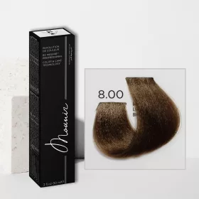 Mounir Revolution Permanent Hair Color, Natural White 8.00