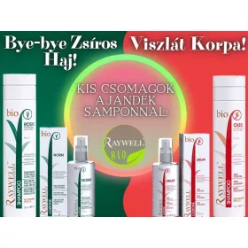  Viszlát Korpa BIO csomagok, ajándék samponnal!!